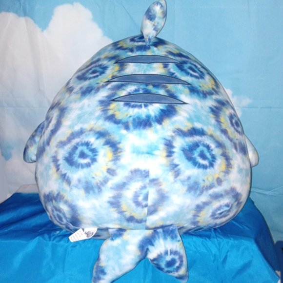 Luther the Tie-dyed Shark – Original Squishmallow plush – 20” – Kelly Toys - Picture 2 of 5